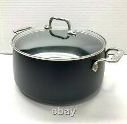 All-Clad 8 Quart Stockpot/ Soup Pot with Lid HA1 Hard Anodized Nonstick NEW