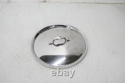 All Clad 8701005075 3 Ply Stainless Steel Large Weeknight Frying Pan 4 Quart