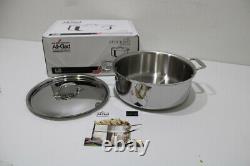 All- Clad All Clad Stainless Steel 6 Quart Stockpot With LID #4506 Nib