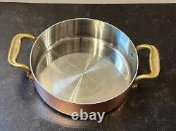 All-Clad CopRChef Vintage Stainless Copper 8 Stock Pot 3 Quart