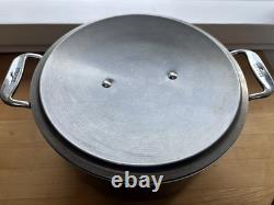 All Clad Copper C2 8 Quart Stock Pot Pan & Lid Cookware Steel Lining