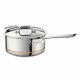 All-clad Copper Core 3-quart Sauce Pan With Lid 6203 Ss New In Box