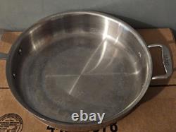 All-Clad Copper Core 3 Quart Stainless Steel Pan No. 07412 SEE PHOTOS