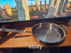 All-Clad Copper Core 3 Quart Stainless Steel Pan No. 07412 SEE PHOTOS
