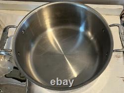 All-Clad Copper Core 8 Quart Stockpot with Lid EUC