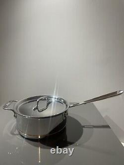 All-Clad Copper Core Saucepans 3-quart with Helper Handle