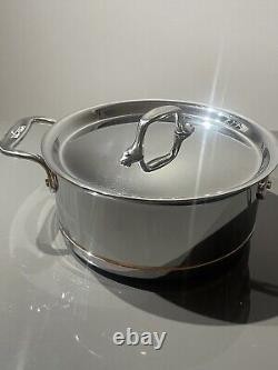 All-Clad Copper Core Saucepans 3-quart with Helper Handle