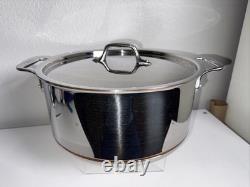 All-Clad Copper Core Stockpot 8 Quart with Lid Pot 8 qt Polished Stainless Steel
