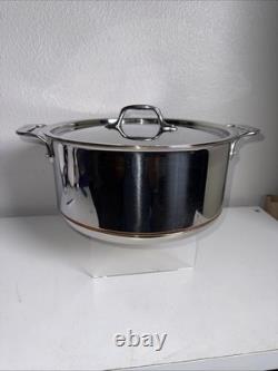 All-Clad Copper Core Stockpot 8 Quart with Lid Pot 8 qt Polished Stainless Steel