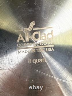 All-Clad Copper Core Stockpot 8 Quart with Lid Pot 8 qt Polished Stainless Steel