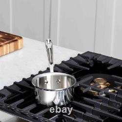 All Clad D3 0.5 Quart Stainless Steel Butter Warmer 3-Ply Induction