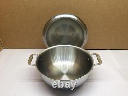 All-Clad D3 3-Ply Stainless Steel Dutch Oven 5.5 Quart Induction Oven Broiler