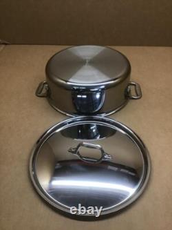 All-Clad D3 3-Ply Stainless Steel Stockpot 6 Quart