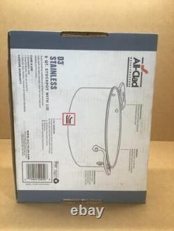 All-Clad D3 3-Ply Stainless Steel Stockpot 6 Quart