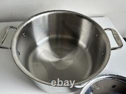 All-Clad D3 3-Ply Stainless Steel Stockpot 8 Quart