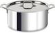 All-clad D3 3-ply Stainless Steel Stockpot With Lid 8 Quart Brand New