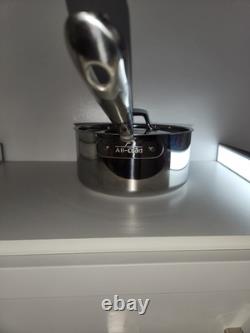 All-Clad D3 Stainless Steel 3 Quart Sauce Pan With Lid NEW