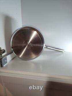 All-Clad D3 Stainless Steel 3 Quart Sauce Pan With Lid NEW