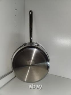 All-Clad D3 Stainless Steel 3 Quart Sauce Pan With Lid NEW