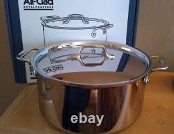 All-Clad D3 Stainless Steel Stockpot, 8 Quart NEW