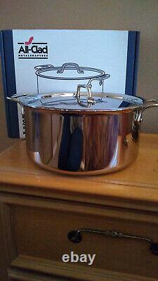 All-Clad D3 Stainless Steel Stockpot, 8 Quart NEW