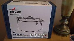 All-Clad D3 Stainless Steel Stockpot, 8 Quart NEW