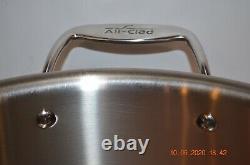 All-Clad D5, 18/10 Brushed Stainless Steel 5-Ply, 8 Quart Stock Pot NEW