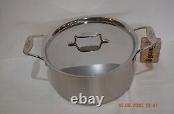 All-Clad D5, 18/10 Brushed Stainless Steel 5-Ply, 8 Quart Stock Pot NEW