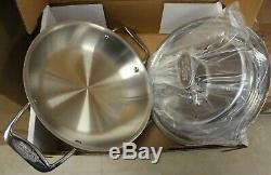 All-Clad D5 All Purpose 2 Quart Pan and Lid