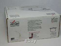 All-Clad D5 Brushed Stainless 8 Quart QT Stock Pot with Lid NEW IN BOX