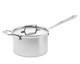 All-clad D5 Polished Stainless Steel 5-ply 4-qt Sauce Pan With Lid
