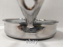 All-Clad D5 Stainless Steel Core 4 Quart Saute Pan With Lid