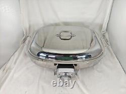 All-Clad Deluxe 6 Quart Electric Skillet 6701 Stainless Steel Model 99006