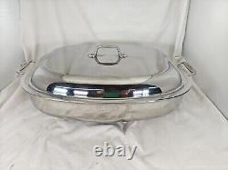 All-Clad Deluxe 6 Quart Electric Skillet 6701 Stainless Steel Model 99006