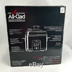 All-Clad Electric Pressure Cooker with Precision Steam Control 6 Quart CZ720051