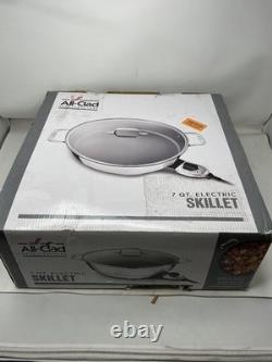 All-Clad Electrics Stainless Steel and Nonstick Surface Skillet 7 Quart