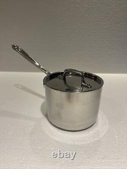 All-Clad Heavy Duty Stainless Steel 2-quart Sauce Pan Vintage High Quality Pot