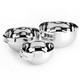 All-clad Kitchen Accessories Stainless Steel Mixing Bowls Set 1.5 3 5 Quart
