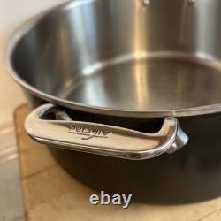 All-Clad LTD 12 Qt Rondeau- Dome & Flat Lids Rare Vtg Stock Pot Hard to Find USA
