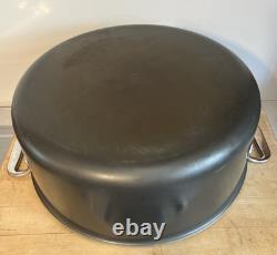 All-Clad LTD 12 Qt Rondeau- Dome & Flat Lids Rare Vtg Stock Pot Hard to Find USA