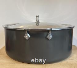 All-Clad LTD 12 Qt Rondeau- Dome & Flat Lids Rare Vtg Stock Pot Hard to Find USA