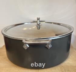 All-Clad LTD 12 Qt Rondeau- Dome & Flat Lids Rare Vtg Stock Pot Hard to Find USA