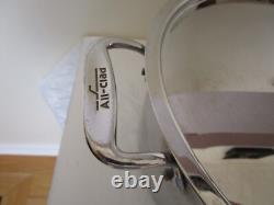 All Clad Large Cooking Stock Pot With Lid Stainless Steel 8 Quart VGC