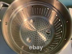 All-Clad Metalcrafters 7 Quart Stock Pot with Strainer/Steamer