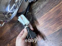 All-Clad Polished Stainless Steel Electric Skillet Model 6701 E105725 6 Quart