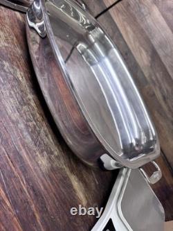 All-Clad Polished Stainless Steel Electric Skillet Model 6701 E105725 6 Quart