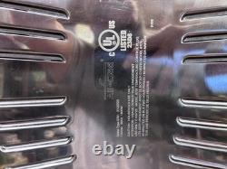 All-Clad Polished Stainless Steel Electric Skillet Model 6701 E105725 6 Quart