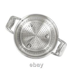 All Clad Simply Strain, Stainless Steel Multipot with Insert, 12 Quart