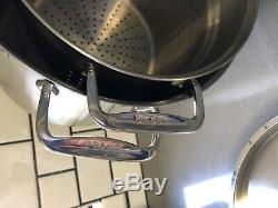 All-Clad Stainless Steel 12 Quart Stock Pot used a couple of times