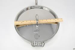 All-Clad Stainless Steel 3 Quart 11 Saute Pan with Lid Two Handles Vintage